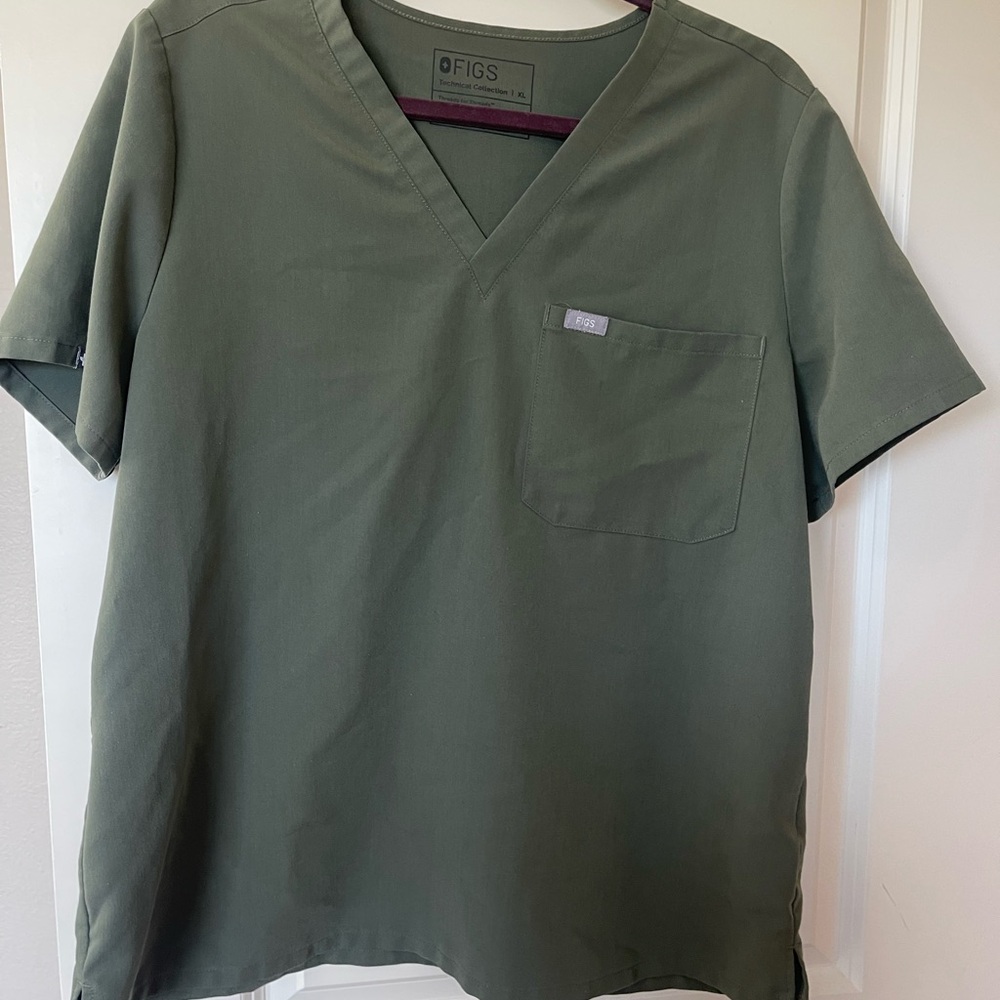 Figs One Pocket Scrub Top XL